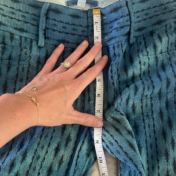 One of a kind hand dyed Alice + Olivia pants - Picture 6 of 6